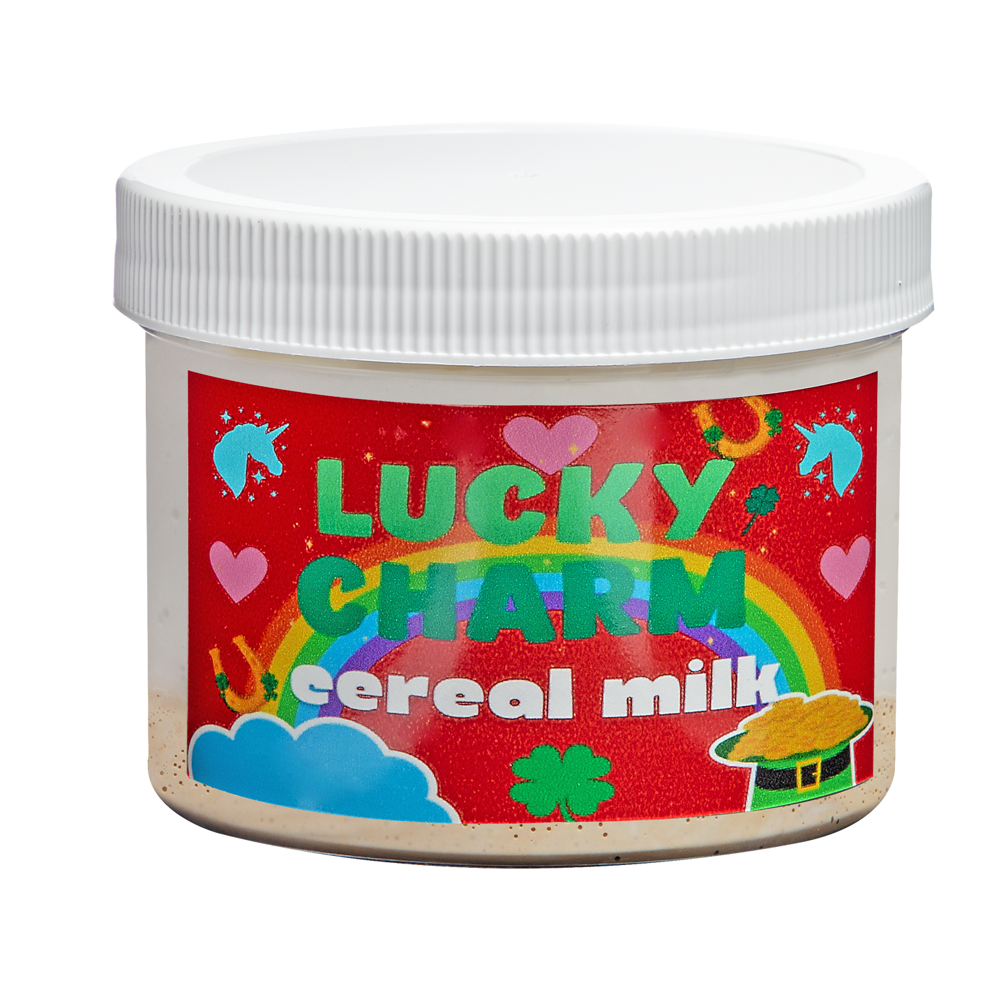 Lucky Charm Cereal Milk Slime